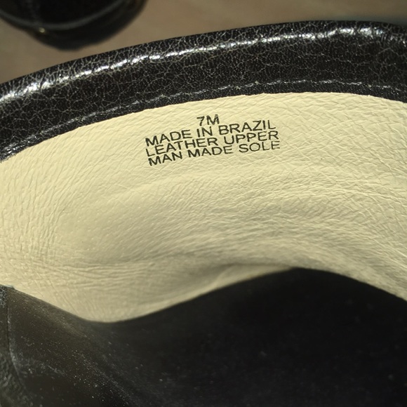 UEC Michael Michael Kors BK Leather Clogs size 7 - Picture 4 of 6